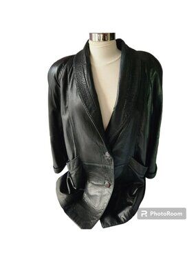 Coronet Montreal Leather Black Jacket size M US